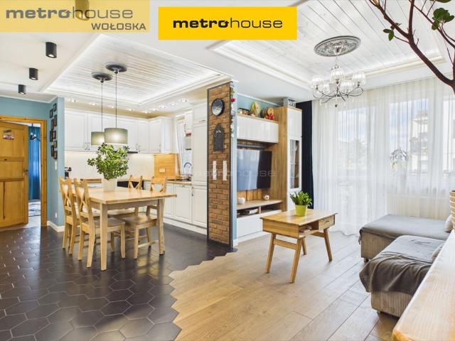 Ekskluzywne 73 m2 z drewnem i cegłą balkon, Białołęka
