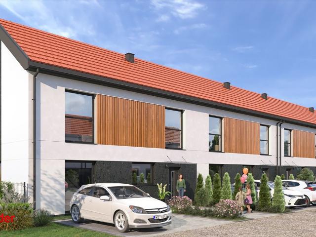 Ekskluzywne bliźniaki 105 m² z tarasem i poddaszem