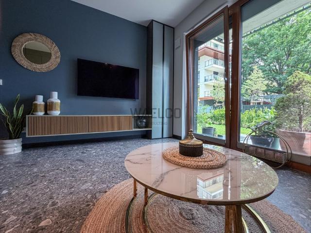Ekskluzywny apartament z ogrodem w centrum Warszawy