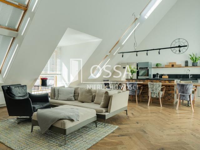 Ekskluzywny apartament 146,6 m² z loftowym klimatem i 2 parkingami