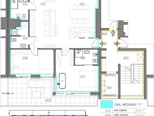 Ekskluzywny apartament 123 m² z tarasem w prestiżowej Woli Justowskiej