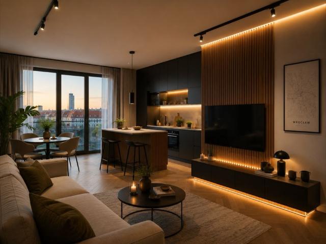 Na sprzedaż luksusowy apartament 27,21 m² w centrum Wrocławia