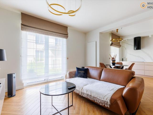 Ekskluzywny 3 pok. apartament z ogrodem, pełne wyposażenie