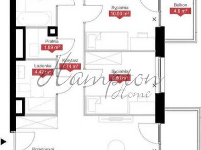 Ekskluzywny apartament 88,4 m² z 3 sypialniami polecam