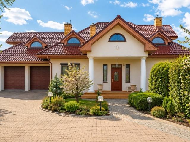 Ekskluzywny dom z halą usługową w Chwaszczynie