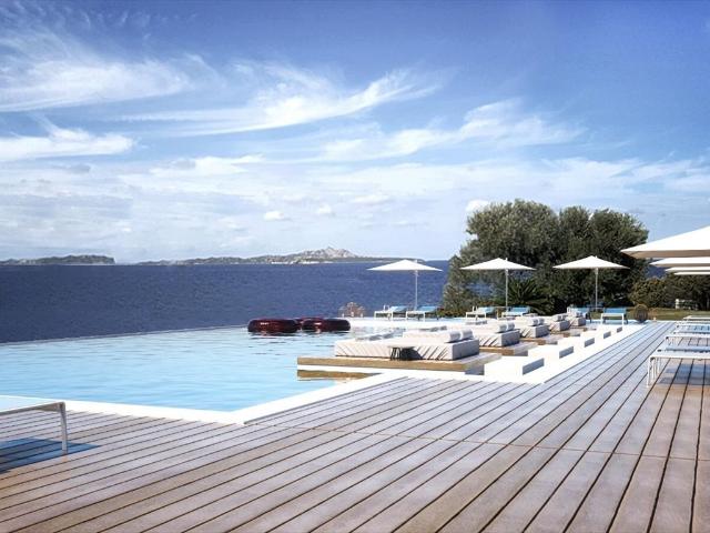 Ekskluzywny hotel z widokiem na Maddalena, Costa Smeralda