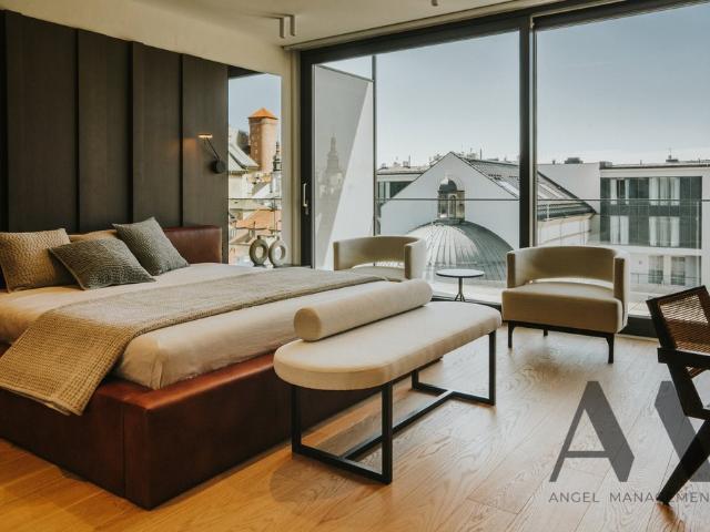 Ekskluzywny penthouse z widokiem na Wawel, 148 m2, balkon
