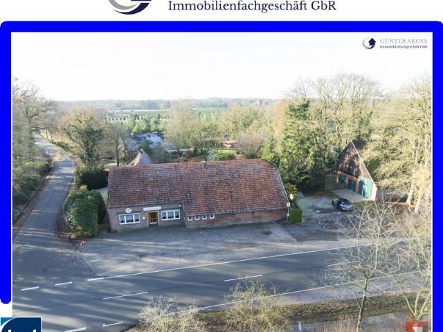 ehemalige Gaststätte mit Wohnhaus und Nebengebäude in Gießelhorst