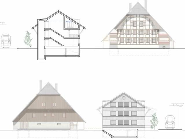 Ehemaliges Bauernhaus mit Baulandreserve und Architekturverpflichtung