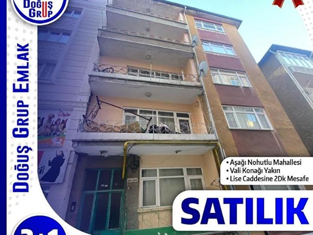 ŞEHİR MERKEZİNDE LİSE CAD.2DK İNCİ APT. KAT:4 SATILIK 3+1 DAİRE