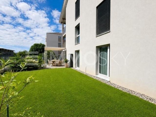 ZU SPÄT. SCHON GEBUCHT! 3,5 Zimmer mit Garten 5 Min. von der EPFL entfernt
