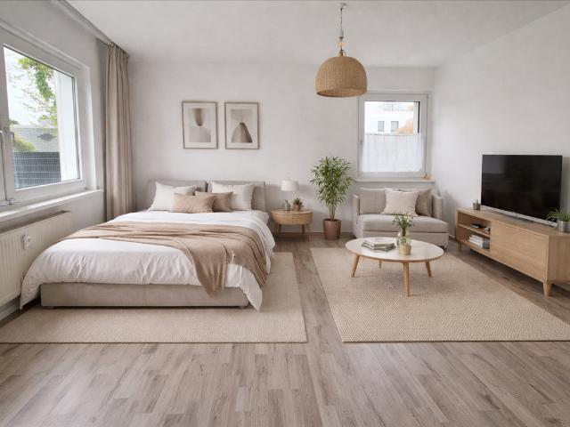Einziehen oder vermieten – moderne 1 Zimmer Wohnung mit Einbauküche