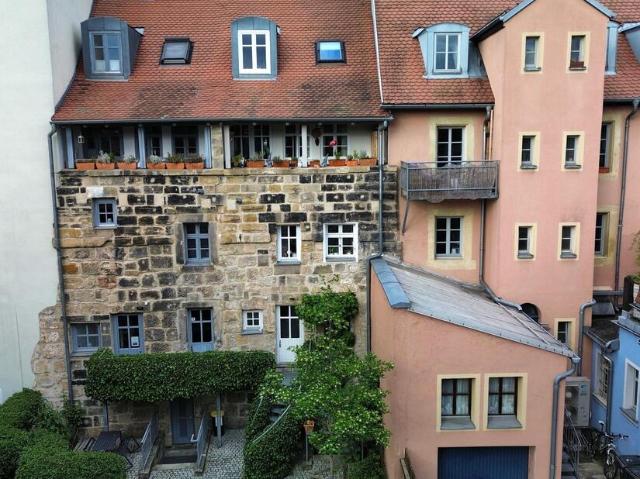 Einzigartig charmantes historisches Stadthaus an Bayreuths alter Stadtmauer