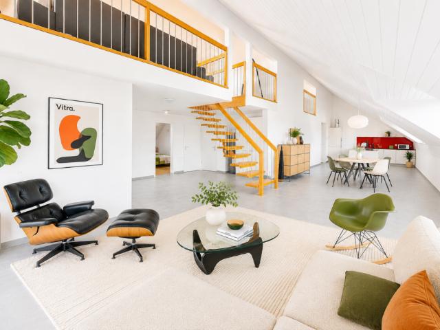Einzigartige 5.5 Zimmer Dachwohnung mit Galerie
