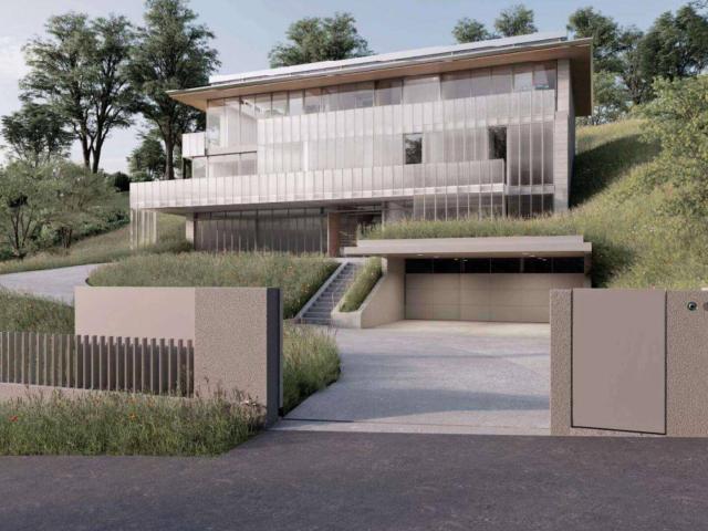 Einzigartige Architektenvilla im Einklang mit der Natur – Wohnen auf höchster Ebene mit Panoramablick