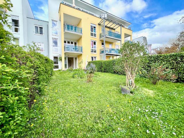 Einzigartige Gartenwohnung in sonniger Feldrandlage hell und zeitlos ziehen Sie einfach ein!