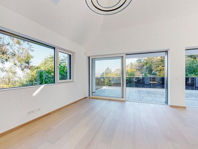 EINZIGARTIGE VILLA MIT INFINITY POOL & BLICK ÜBER DIE DONAU