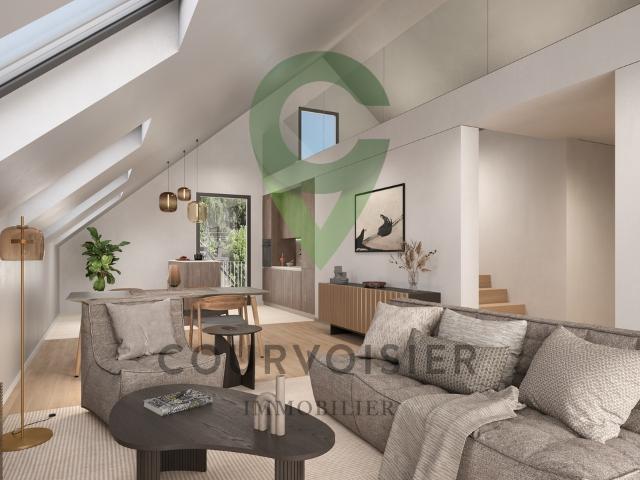 Einzigartiges Penthouse mit Panoramaterrasse vor den Toren von Rolle