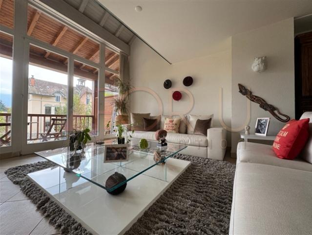 Einzigartiges, schönes und großes Penthouse Triplex mit 6,5 Zimmern in Plan les Ouates