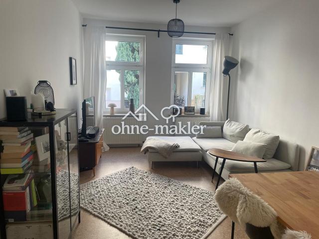 Einzugsbereite 3 Zimmer Wohnung im ruhigen Hinterhaus in der Leipziger Südvorstadt