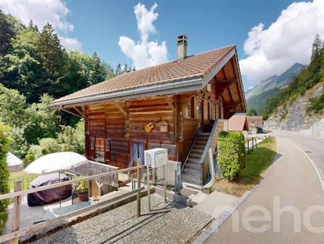 Ein charmantes Chalet in grüner Umgebung