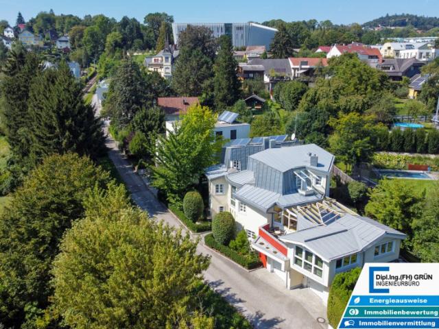 Ein architektonisches Unikat am Fuße des Pöstlingbergs – Wohnen und Arbeiten in perfekter Balance