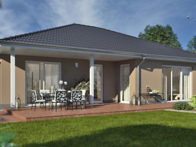 Ein Bungalow, der begeistert Stilvoll und Elegant