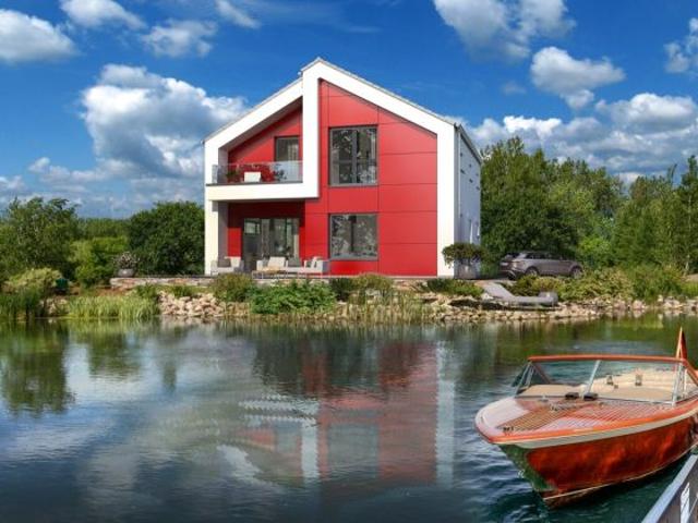 Ein­fa­mi­li­en­haus mit modernem De­si­gnan­spruch Bezugsfertig 2026