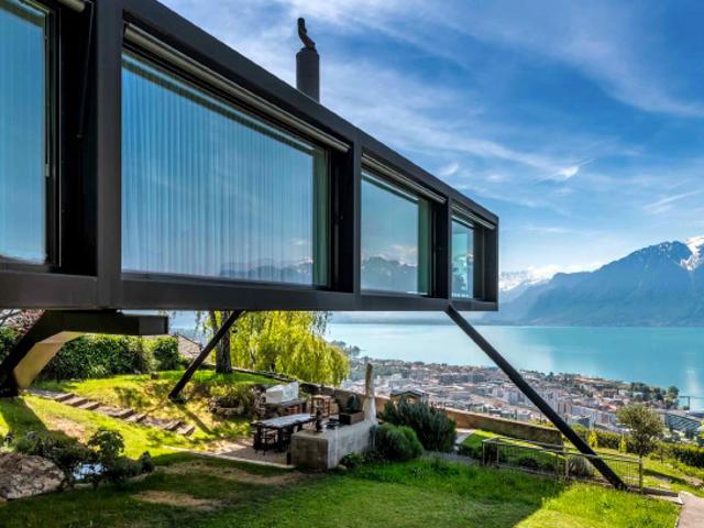 Ein Meisterwerk im Herzen der Riviera! 360° Aussicht, 10 Minuten von Vevey entfernt
