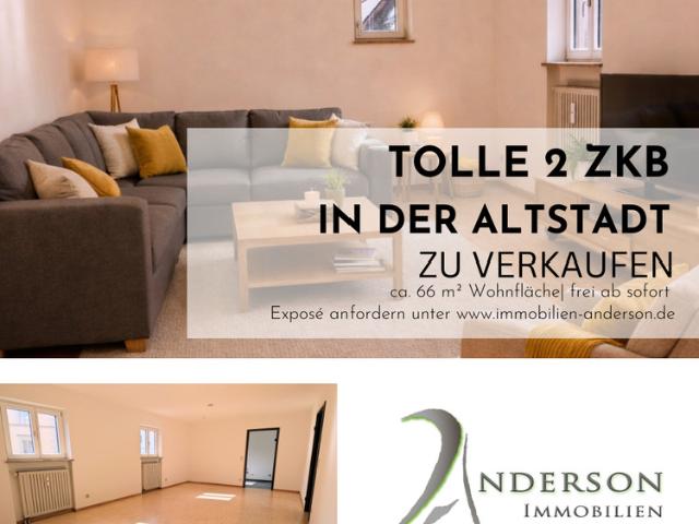 Ein schönes Zuhause große 2 Zimmer Wohnung frisch renoviert tolle Altstadtlage