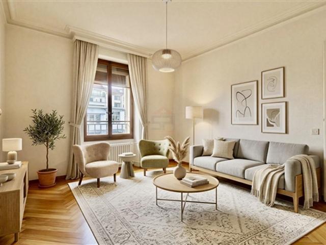 Ein seltener Fund Wunderschön renovierte Wohnung im Herzen von Genf