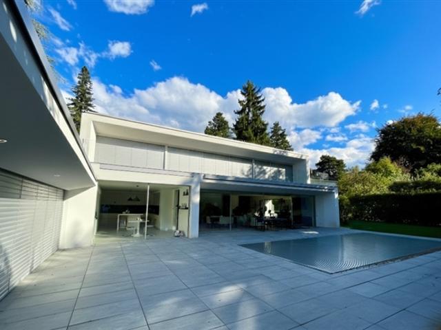 Eine elegante moderne Villa in Chêne Bougeries