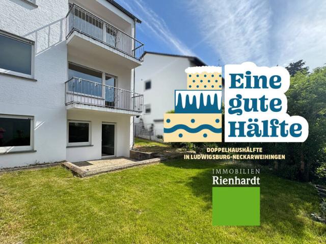 Eine gute Hälfte! Doppelhaushälfte in Ludwigsburg Neckarweihingen