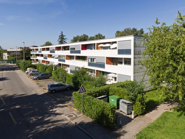 Eine Kaution in einem Mehrfamilienhaus