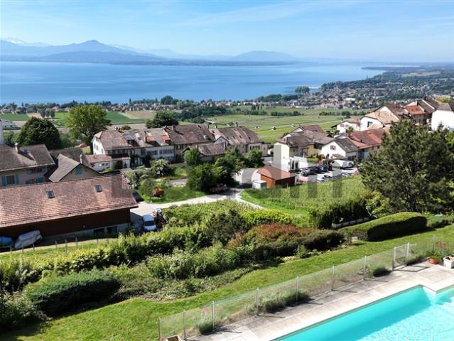 Eine prestigeträchtige Immobilie mit Blick auf den Genfer See