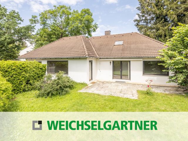 Einfamilienhaus Bungalow mit schönem Südgarten 5 Gehminuten zur S Bahn