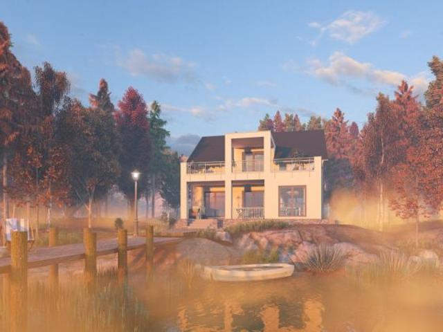 EINFAMILIENHAUS IM HAMPTON STIL