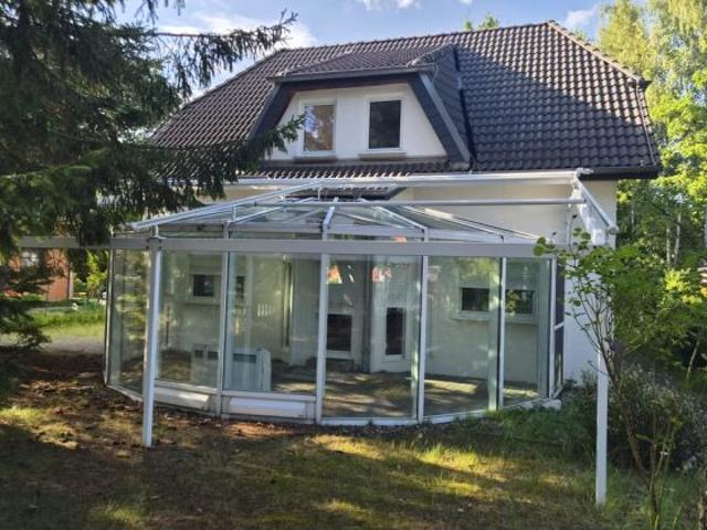 Einfamilienhaus in ruhiger Lage in der Nähe von Luckau mit schönem Wintergarten
