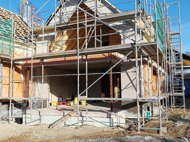 Einfamilienhaus in Weiler hochwertige Bauweise zu verkaufen Ruhige Lage mit unverbaubarer Sicht ins Grüne Fertigstellung Herbst 2026