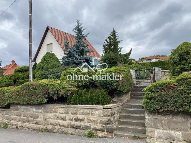 Einfamilienhaus Liebhaberobjekt mit Blick in Dohma
