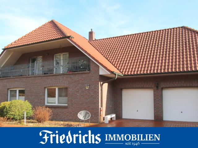 Einfamilienhaus m. vermieteter Einliegerwhg. u. Doppelgarage in Friesoythe/Altenoythe ruhige Lage
