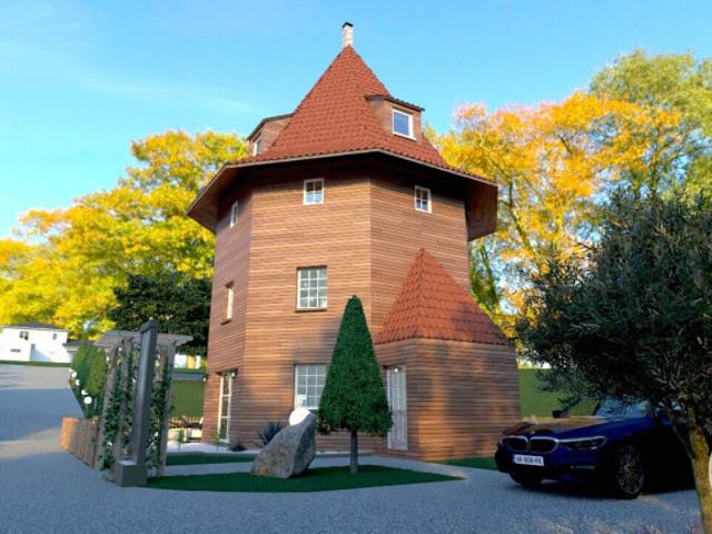 Einfamilienhaus mal anders! Wohnen im eigenem Turm