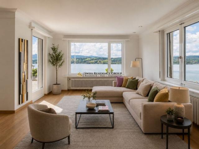 Einfamilienhaus mit Charme, Gartenterrassen und herrlichem Seeblick