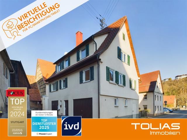 Einfamilienhaus mit Charme in ländlicher Idylle ideal für naturverbundene Selbstgestalter