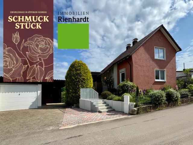 Einfamilienhaus mit Einliegerwohnung und großem Garten in Göppingen Faurndau!