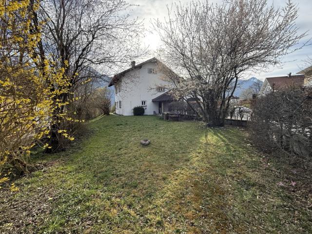 Einfamilienhaus mit Garten, Balkon und Bergblick in Bludenz zu vermieten
