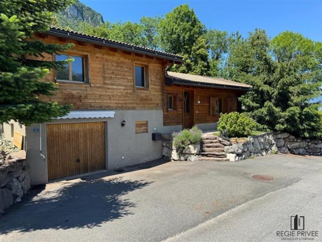 Einfamilienhaus mit grossem Garten und Garage