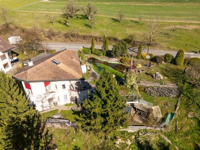 Einfamilienhaus mit grossem Grundstück & angrenzender Landwirtschaftsparzelle