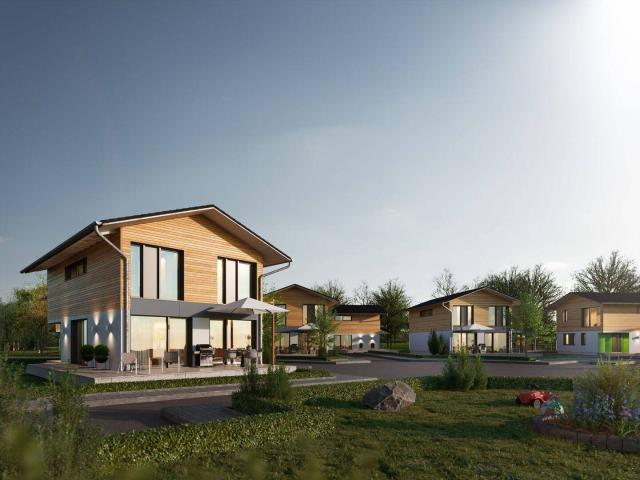 Einfamilienhaus mit Terrasse und Garten auf *Erbpachtgrund
