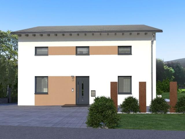 EINFAMILIENHAUS MIT VERSETZTEM PULTDACH